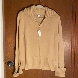Ann Taylor Loft full zip sweater